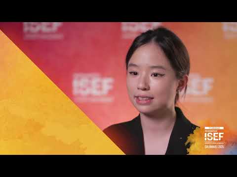 Meet XinYan Chen, winner of the Craig R. Barrett Award for Innovation (Regeneron ISEF 2025)