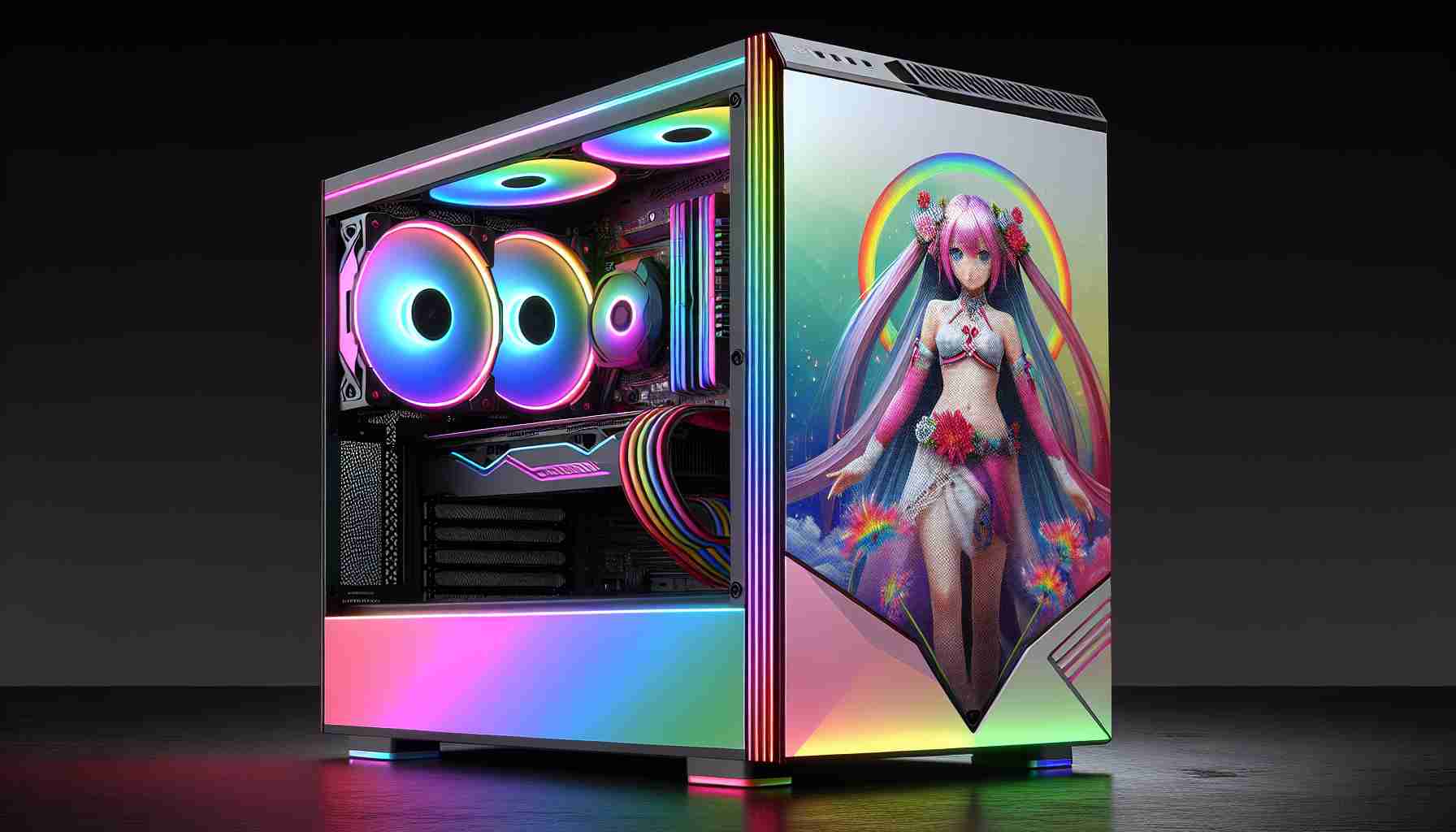 この虹色の「涅マユリ」ゲーミングPC、衝撃のデビュー！