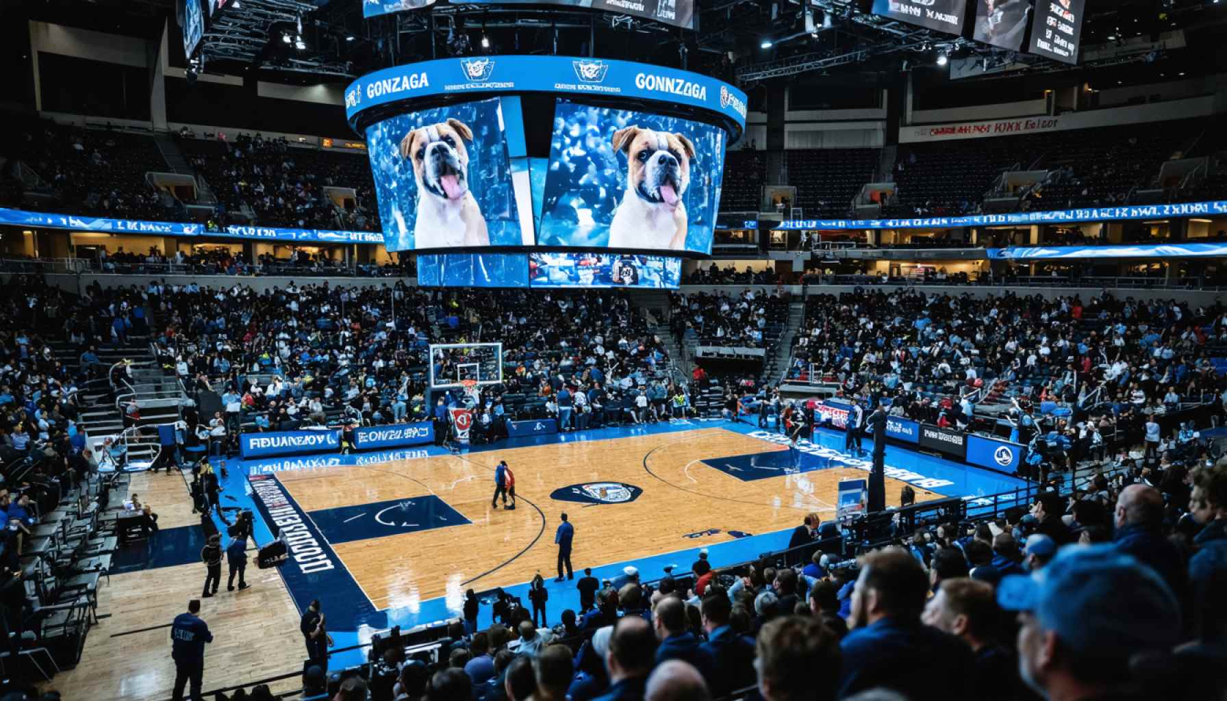 Gonzaga Fans Transform Orleans Arena into ”Kennel South” as Bulldogs Triumph in Epic Comeback