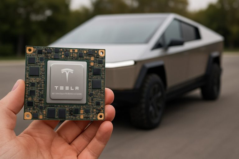 Odkryto niesamowity chip autonomiczny Tesli: Dlaczego Cybertruck przewyższa starsze modele Tesli