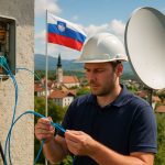 Slovėnijos skaitmeninis šuolis: pluoštinės optikos plėtra ir palydovinio interneto revoliucija